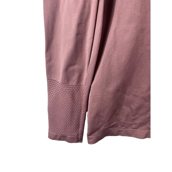 Fabletics Musetta Seamless Top Shirt Large Rose Pink Knit Long Sleeve Womens - Picture 3 of 7